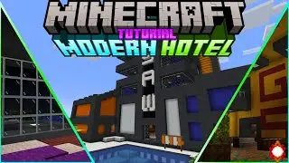 Minecraft How to Build a Hotel -Tutorial-