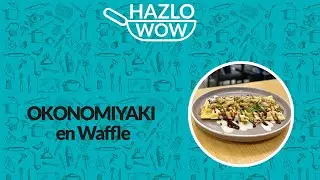 Hazlo Wow Episodio 02 OKONOMIYAKI EN WAFFLE #waffle #okonomiyaki #comidaoriental #japon #cocina #wow