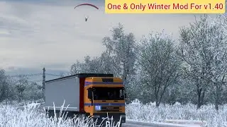ETS2 [1.31 - 1.46] | Winter Weather Mod | Download link