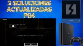 DATOS DAÑADOS PS4 (2 SOLUCIONES NUEVAS) 😃😃
