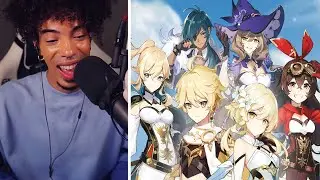 New Player Plays GENSHIN IMPACT For The First Time! (I'm Addicted)