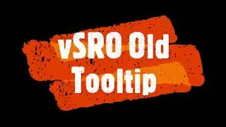 Ancient Silkroad Online - Old Tooltip