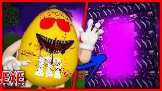 HOW TO CRAFT A PORTAL TO M&M .EXE ! Minecraft Little Kelly