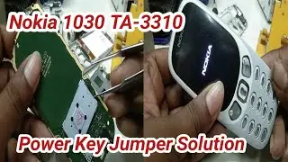 Nokia Ta-1030 (3310)  Power Key Jumper Solution 100% OK