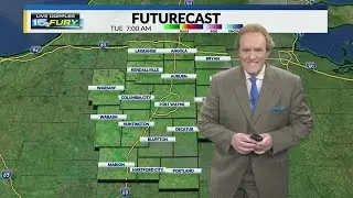 Temperatures build into the 80s this afternoon