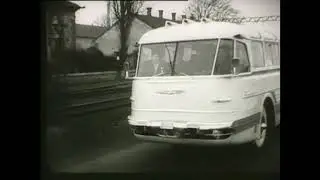 Ikarus 55-ös próbaúton