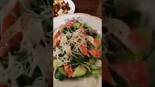 Легкий салат на вечерю. Смачного!