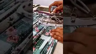 Smocking Fabric Manipulation Crushing Technique 