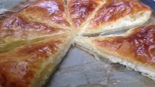 Khachapuri made from puff pastry, a quick recipe for khachapuri made from ready-made puff pastry
