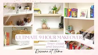 9 HOUR LINEN CLOSET MAKEOVER | YOU SIMPLY HAVE TO SEE IT TO BELIEVE IT