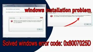 windows cannot install required file make sure all file required for installation error code|Nepali