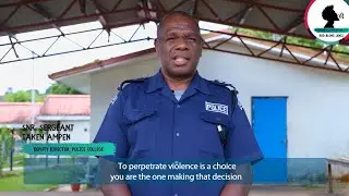 Snr Sergeant Iaken Ampen Vanuatu Police College - Male Champion of Change, 16 Days of Activism 2021