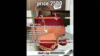 Best 2024 fashionable girl hand bags 