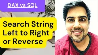 Search string from left or right in Power BI DAX and SQL - 28 (Power BI Training)
