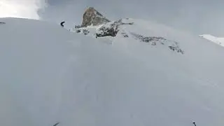 Hintertux off pist 360 VR part 5
