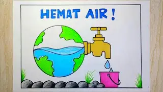Poster hemat air yang bagus dan mudah