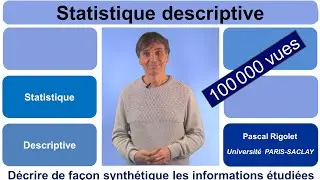 La Statistique Descriptive, qu'est-ce que c'est ?
