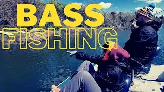 Large Mouth Bass Fishing on Sand Lake!
