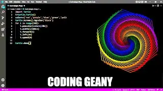 Cool designs #6 | Python tutorials for beginners | Programming | Coding | Python | Tutorials