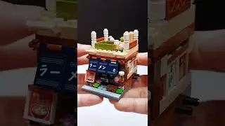Building a Ramen Shop Brick Set | Lego Alternative