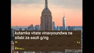 GREDI YA 6 : VITANZANDIMI VYENYE VITATE VYENYE SAUTI G/NG