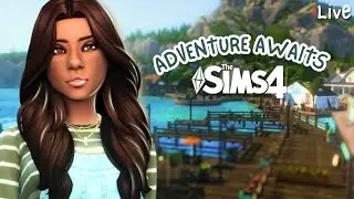 🔴The sims 4 Live - Vamos a construir en Gibbi Point!!