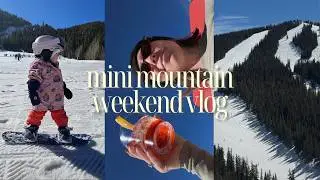 What it's like Living in Colorado | Skiing Breckenridge + Our 2-Year-Old’s First Time Snowboarding