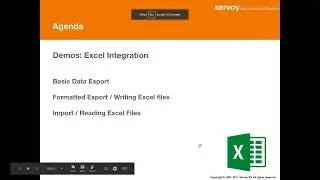 Servoy and Excel - Importing and Exporting data