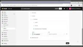 How to add another tab on your main menu on shopify