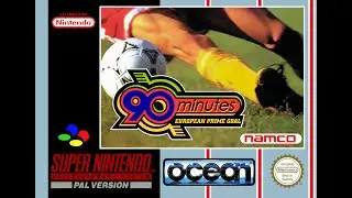 🎮 90 Minutes: European Prime Goal (SNES) - Retro Gameplay & Nostalgia!