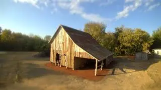 Allen Heritage Village - Barn Construction Timelapse