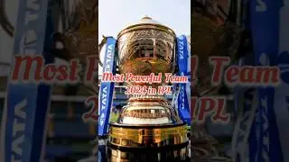 Most powerful teams 💪 IPL 2024 #shorts #viral