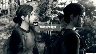 text effects #1 | after effects