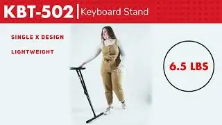 The New Hosa KBT-502 Keyboard Stand | Features & Functions