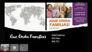 Evolucíon 2020 Breakout 1: Communication with Families in COVID19