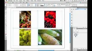 Adobe InDesign CS5:Grid mode and Live Distribute