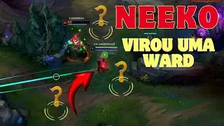 🚀 Neeko Se Transforma em Ward e Derruba o Time Inimigo A Estratégia Secreta! KKKKK #leagueoflegends