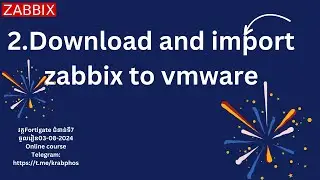 2.how to download import zabbix to vmware workstation