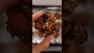 2 ingredient healthy snack cookies