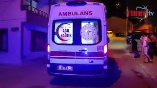 ATV kaldırıma çarpıp devrildi yaşlı çift yaralandı