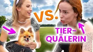 PRO-ANIMAL ABUSE ACTIVIST CONFRONTS DOG OWNER