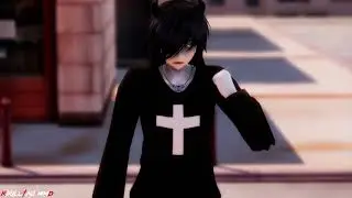 [MMD x OC x Friends + DL] || Author & MaryanaRed & Catherine【Великий из Бродячих псов #2】