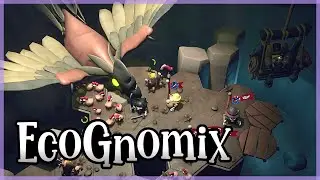 Gnomes and Chickens In Quirky Roguelite City Builder EcoGnomix