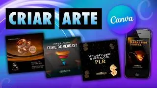 CRIE ARTE no CANVA - Tutorial Completo Para Iniciantes