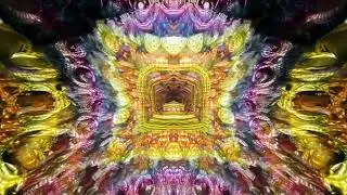 Super psychedelic fractal feedback film