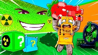 GIANT RADIATIVE TSUNAMI 😱 ADMIN BLOCKS and STRAWBERRY ELEPHANT ROBLOX Escape Tsunami Brainrots