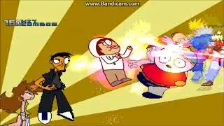 Mugen Battle #74 Panty, AkumaX, Pepito And Crow Vs Cartman, Rare Akuma, Homer And Peter