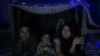 COMO FAZER UMA CABANA OU TENDA INFANTIL COM CADEIRAS E LENÇOL 😍😍