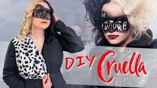 J'ai créé mon déguisement d'Halloween | DIY Cruella