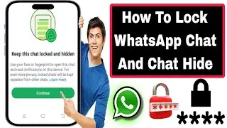 Set up Passcode to lock this chat Whatsapp Problem Fix 2024 | How to Set Passcode On WhatsApp